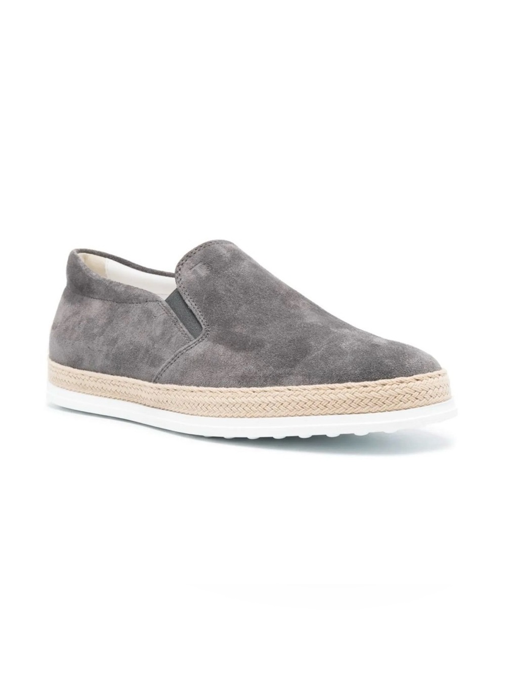 Tod's suede slip-on loafers